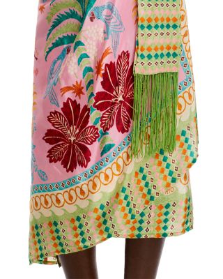 FARM Rio Fruits Queen Scarf Detail Dress | Bloomingdale's Women
