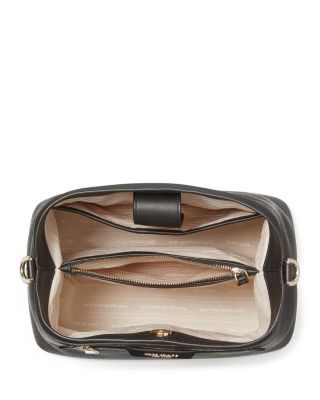Hudson Pebbled Leather Shoulder Bag