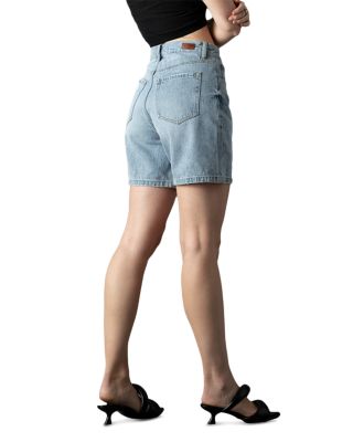 Flex Back Denim Shorts