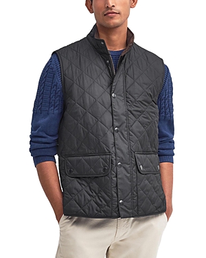 Shop Barbour Lowerdale Quilted Vest In Black
