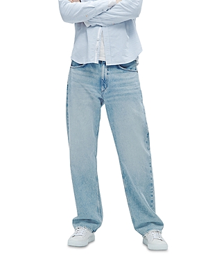 Shop Rag & Bone Authentic Rigid Straight Fit Jeans In Skylight Blue