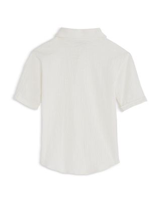 Boys' Beach Cotton Blend Button Down Shirt - Little Kid, Big Kid 