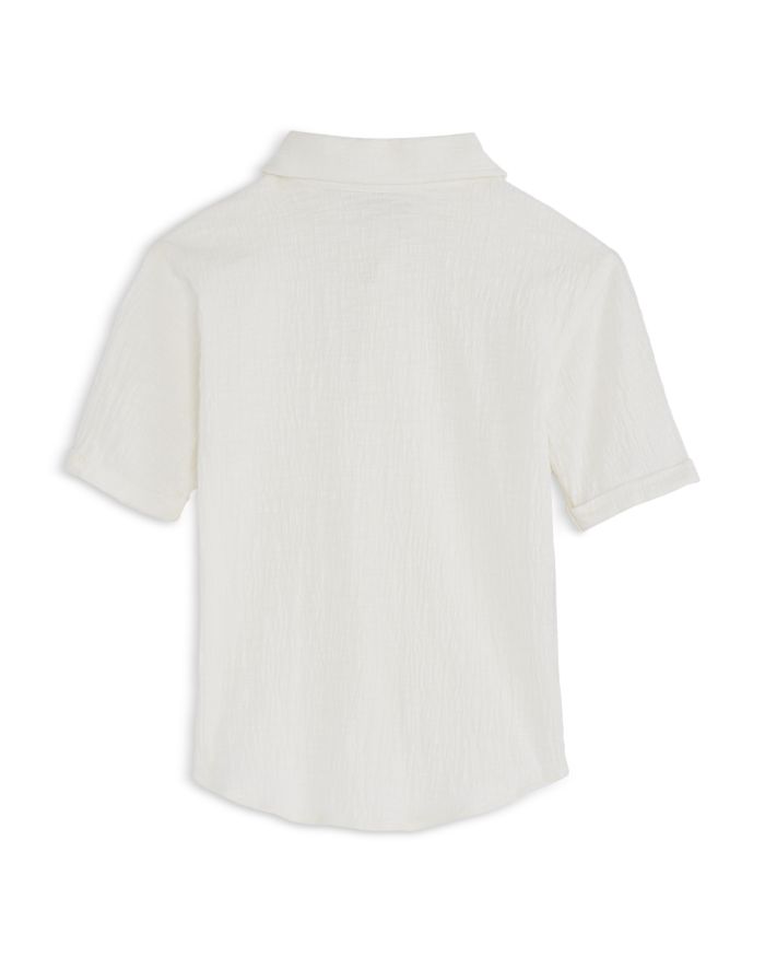 Boys' Beach Cotton Blend Button Down Shirt - Little Kid, Big Kid