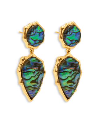 Aurora Double Drop Earrings