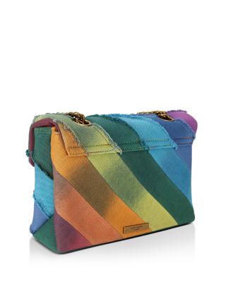 Kensington Multicolor Denim Crossbody Bag