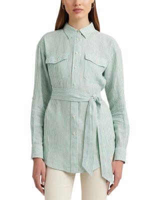 Ralph Lauren - Belted Linen Shirt