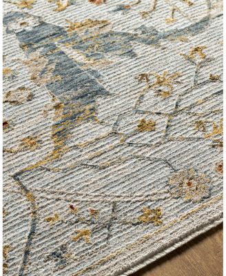 Livabliss Reina REN-2300 Round Area Rug, 5'3" x 5'3"