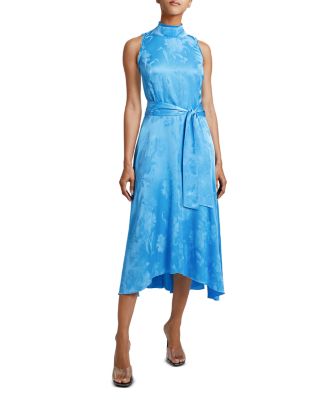 Santorelli - Mock Neck Midi Dress