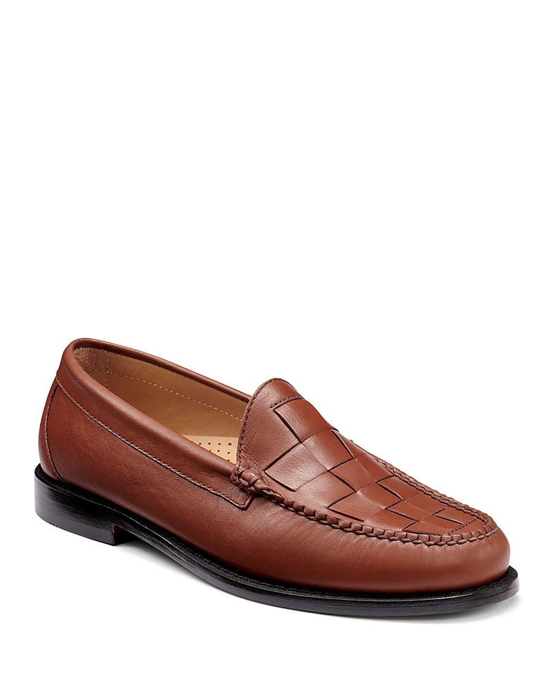 G.H.BASS G. H. BASS MEN'S LARSON VENETIAN WEAVE WEEJUN LOAFERS
