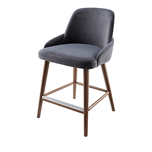 Surya Peregrine Counter Stool In Charcoal