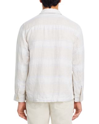 Kerouac Relaxed Fit Button Front Printed Jacket