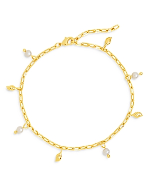 Beverly Ankle Bracelet in 14K Gold Plated