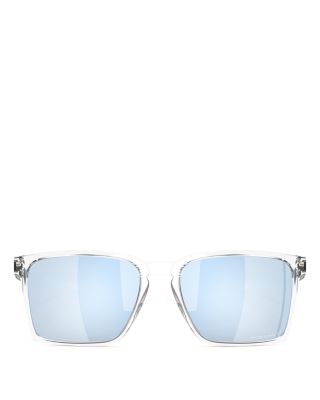 Polarized Rectangular Sunglasses, 56 mm