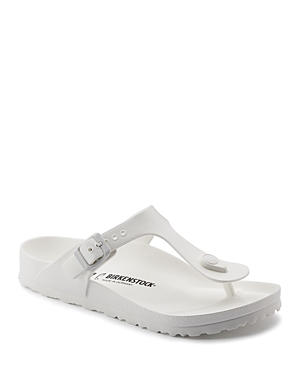 Shop Birkenstock Women's Gizeh Slip On Thong Sandals In White