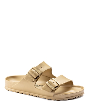 Birkenstock Women's Arizona Slip On Buckled Slide Sandals In Gold