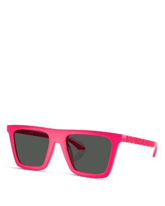 Versace Greca Rectangular Sunglasses, 53mm | Bloomingdale's