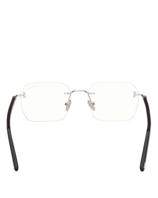 Rectangular Blue Light Glasses, 54mm