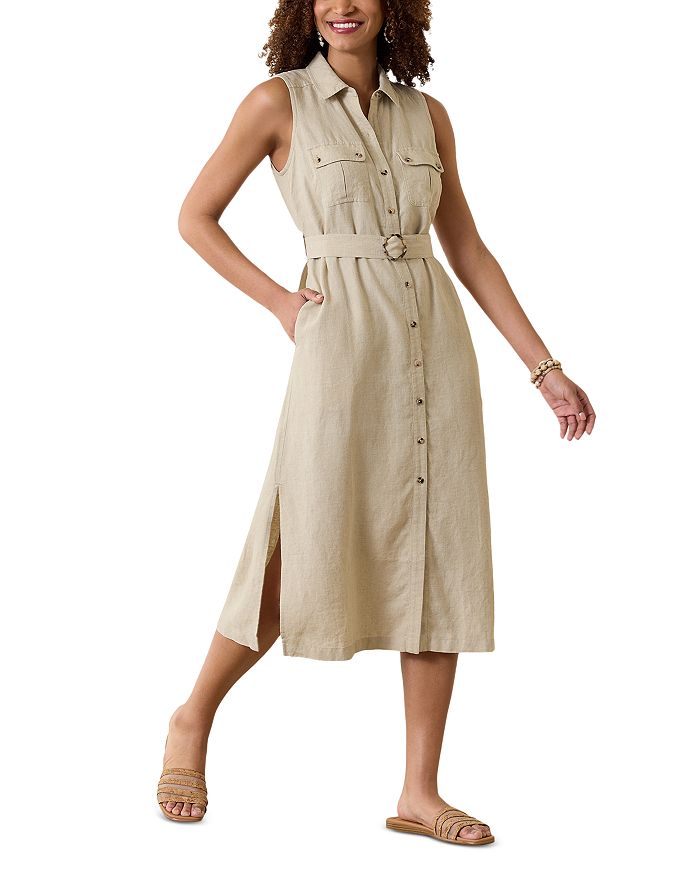 Tommy Bahama Two Palms Linen Safari Dress Bloomingdale's