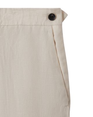 Kin Linen Slim Fit Suit Pants