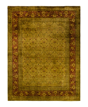 Shop Bloomingdale's Fine Vibrance M1567 Area Rug, 9'1 X 12' In Green