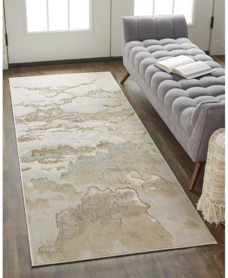 Feizy Aura AUR3727F Runner Area Rug, 2'10" x 7'10"