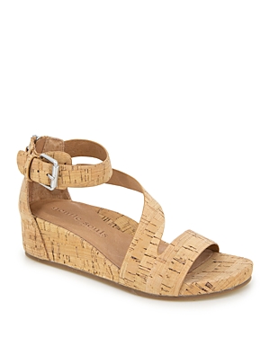 Shop Gentle Souls By Kenneth Cole Women's Gwen Strappy Wedge Sandals In Natural