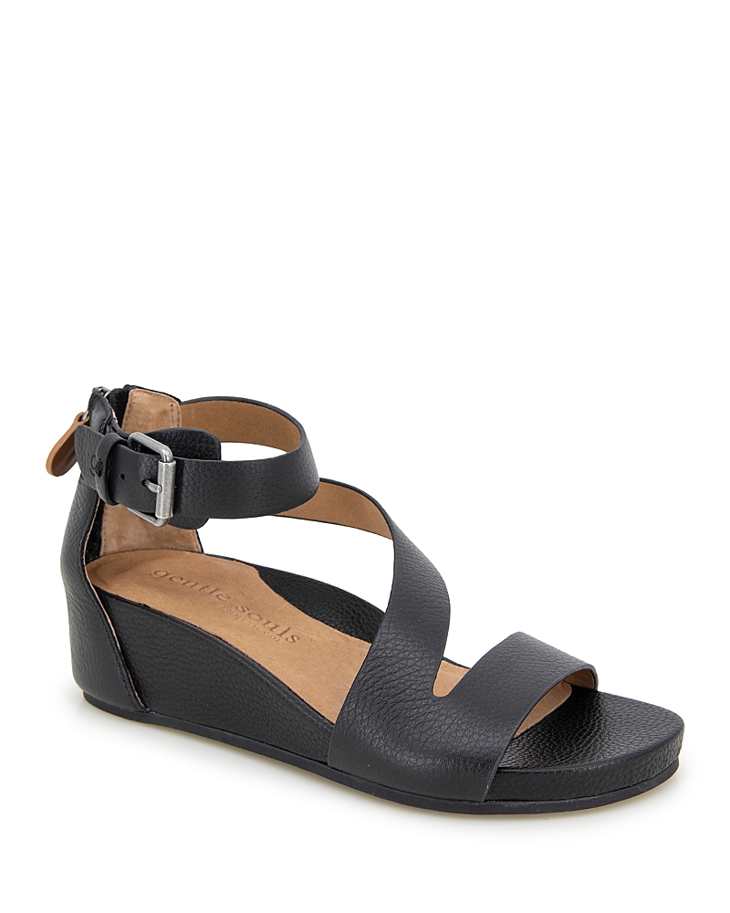 Gentle Souls by Kenneth Cole Women's Gwen Strappy Wedge Sandals