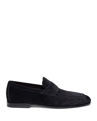 Carlos Suede Penny Loafers