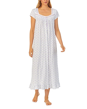 Eileen West Long Cotton Jersey Nightgown