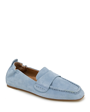 Shop Gentle Souls By Kenneth Cole Women's Sophie Square Toe Flats In Ashley Blue
