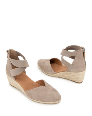 Women's Orya Almond Toe Espadrille Wedge Heel Pumps