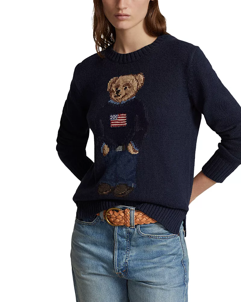Polo Ralph Lauren Polo Bear Flag Crewneck Sweater