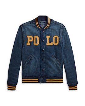 Polo Ralph Lauren Kids' Reversible Fleece Baseball Jacket In