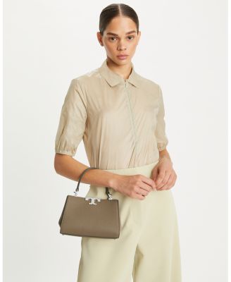 Tory Burch Mini Eleanor Leather Satchel | Bloomingdale's