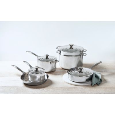 Signature Stainless Steel 10-Piece Cookware Set