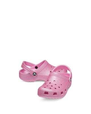 Unisex Classic Glitter Clogs - Toddler