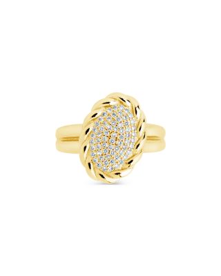 Sterling Forever - Galette Ring in 14K Gold Plated