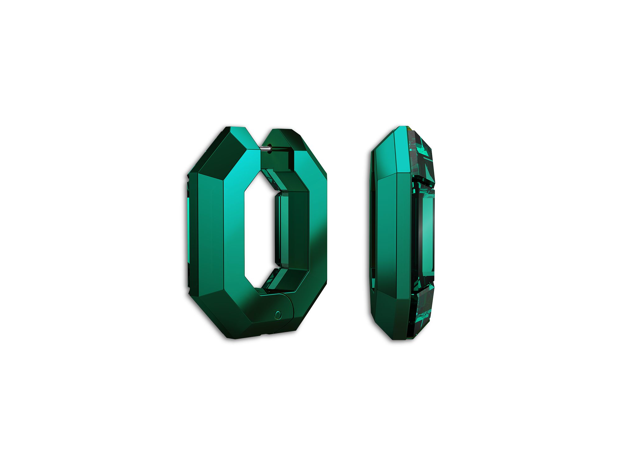 Lucent Crystal Statement Earrings — Image 5