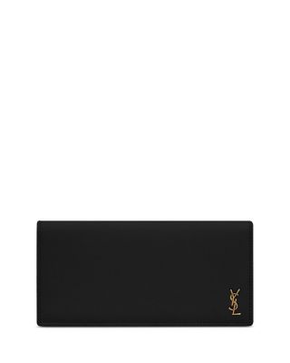 SAINT LAURENT - Tiny Cassandre Flat Wallet