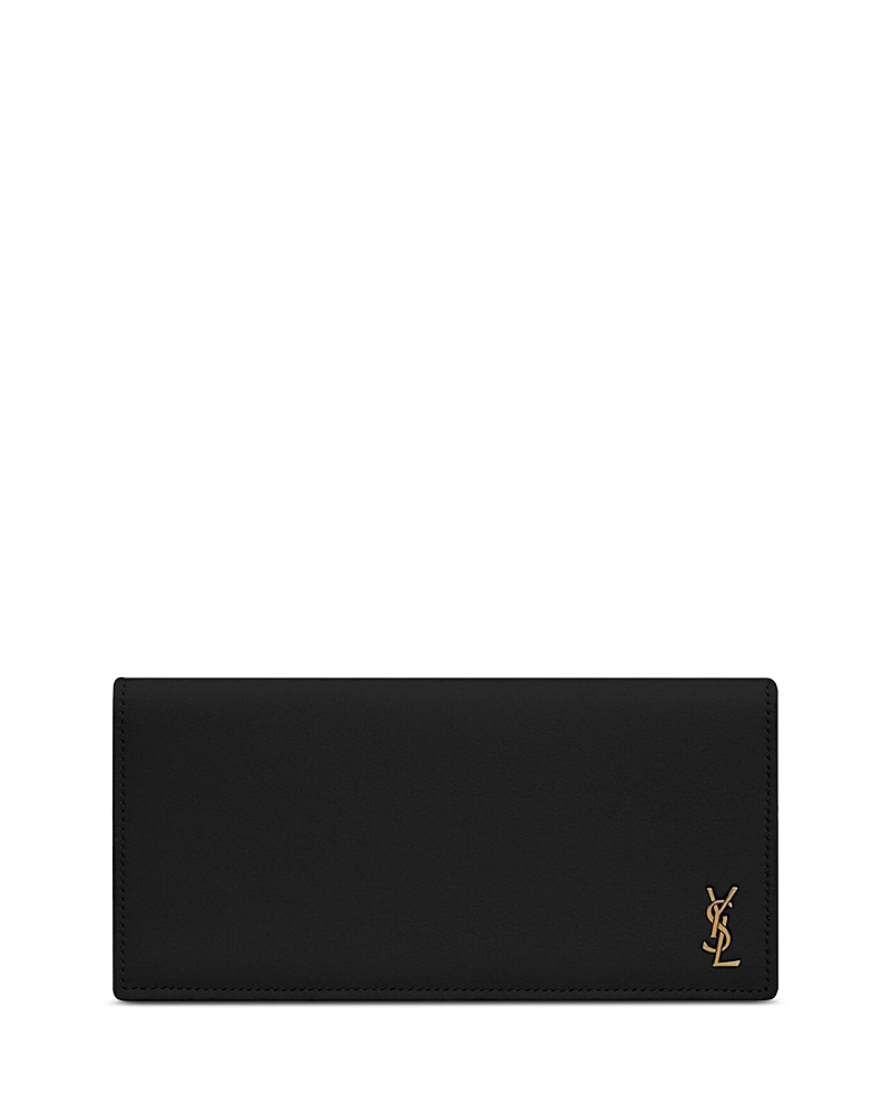 Saint Laurent Tiny Cassandre Flat Wallet
