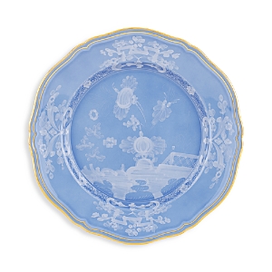 Ginori 1735 Oriente Italiano Periwinkle Flat Dessert Plate In Pervinca