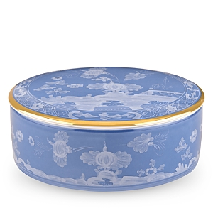 Ginori 1735 Oriente Italiano Round Box With Cover In Pervinca