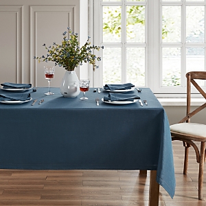 Elrene Home Fashions Alison Hemstitch Tablecloth, 52 X 52 In Blue