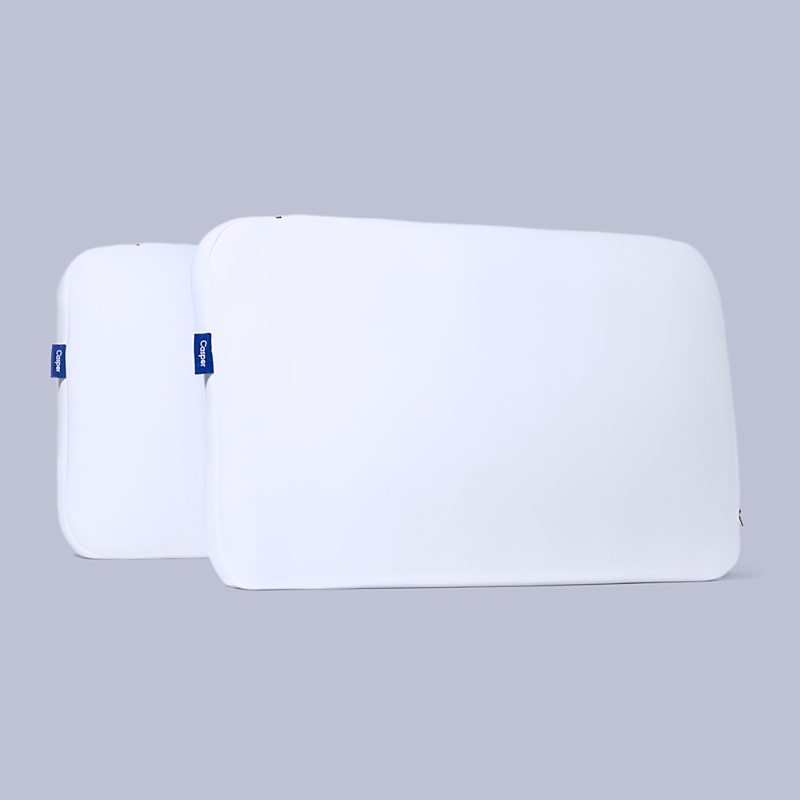 Casper Foam Pillow Double Pack, Standard In White