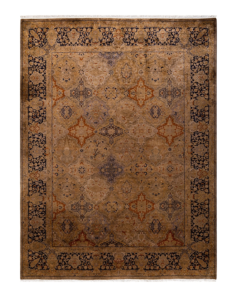 Bloomingdale's Fine Vibrance M1196 Area Rug, 6'3 X 8'8 In Gold