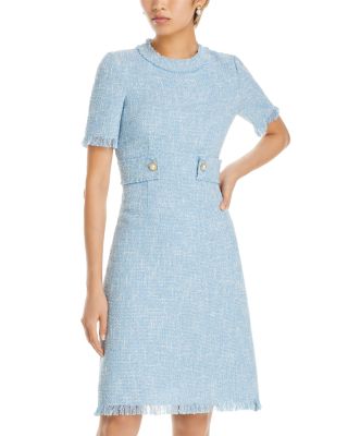 Teri Jon by Rickie Freeman - Boucl&eacute; Tweed Dress