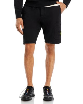 Stone Island Fleece Regular Fit Cargo Shorts