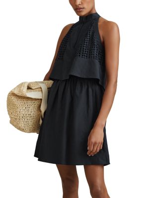REISS - Eden Popover Waist Dress