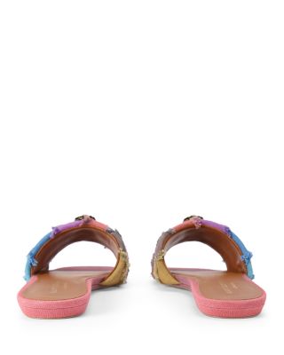 Women's Kensington Slip On Embellished Flat Sandals