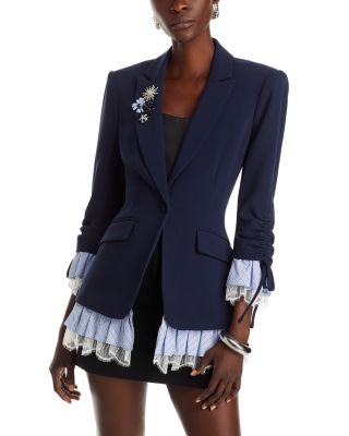 Cinq à Sept - Roxie Contrast Trim Blazer